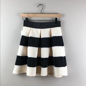 Humble Chic Striped Skirt (Size Medium)